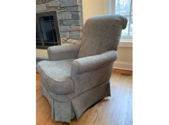 Sage Green Swivel Side Chair