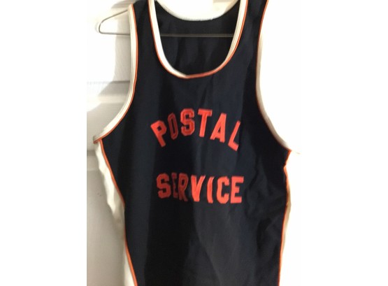 Vintage Postal Service Basketball Team Shirt