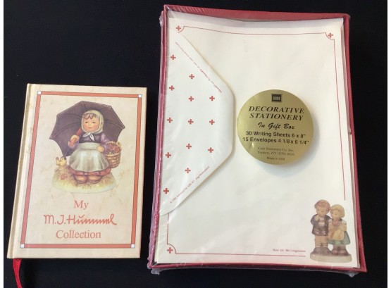 Hummel Collectors Journal And Stationery