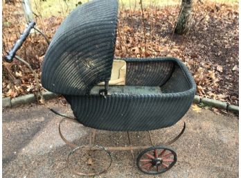 Antique Pram Perambulator Baby Carriage