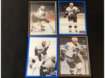 Springfield Falcons Hockey Memorabilia Including Signed Daniel Briere & Juraj Kolnik  Photos