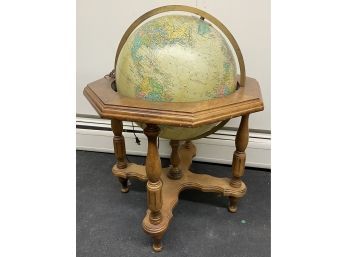 Large Globe On Stand