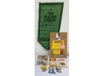 Vintage Snoopy Related Items