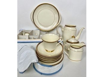 Minton St. James China Platter, Dessert Plates, Set Of 8 Tea Cups, Saucers & Dessert Plates