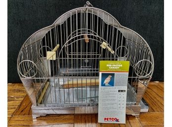 Wire Bird Cage By Hendryx With Accessories