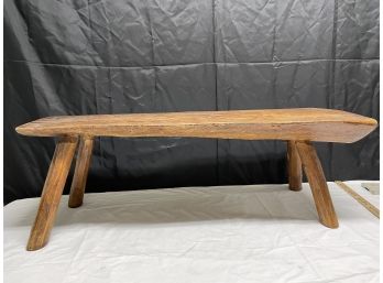 Primitive Reclaimed Wood Bench