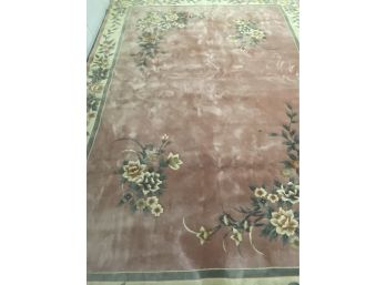 Hand Knotted Wool Chinese Rug