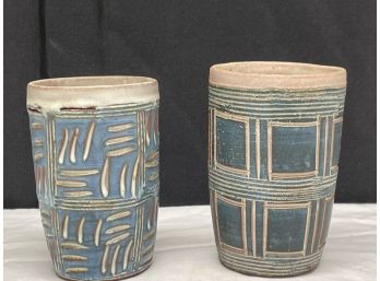 PUERTO RICAN Pottery Pair