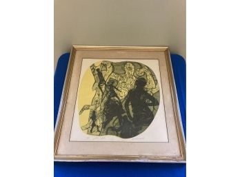 Embossed Etching 1933 (majorie Tom Chuk) Pencil Signed& Numbered