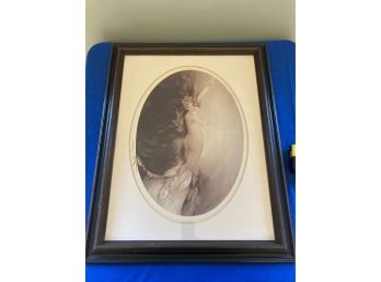 Louis Icart Signed Piece Very Nice Print 1928 Dated1928 Dated And Re-signedand Re-signed