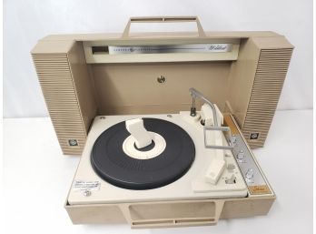 Vintage Record Player GE Portable Turntable, Repair