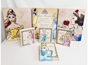 7 Disney Princess Canvas Prints