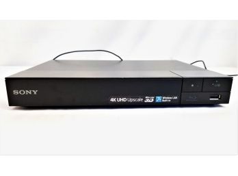 Sony 4K UHD Blu RayDVD Player Model # BDP S6500