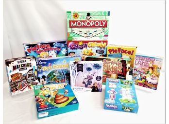 Assortment Of 11 Family Fun Board Games