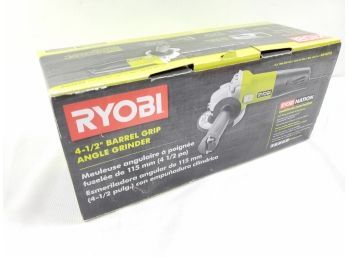 Ryobi 5.5-Amp Angle Grinder Model AG4031G - New