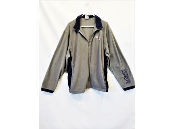 New England Patriots Authentic NFL Fleece Team Apparel Zipper Jacket Size  2xL