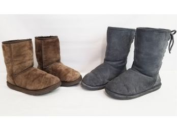 Women's Ugg & Bearpaw Winter Boots - Size 10 & 11
