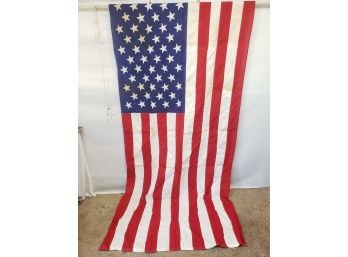 Large Vintage 50 Stars Valley Forge USA Flag