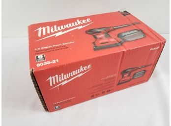 Milwaukee Sheet Palm Sander-6033-21 - Brand New