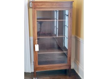 Federal Style Glass Front Cabinet