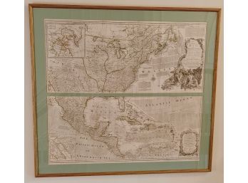 English Map Of North America, Robert Saver, 2 July 1775