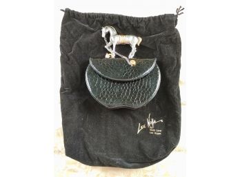 Lee Wolfe Horse Handled Purse