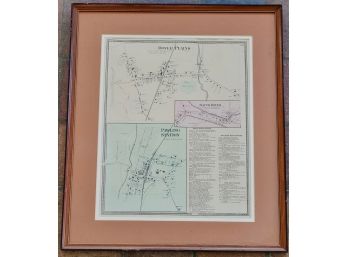 Vintage Dover Plains - Pawling Station - South Dover Map