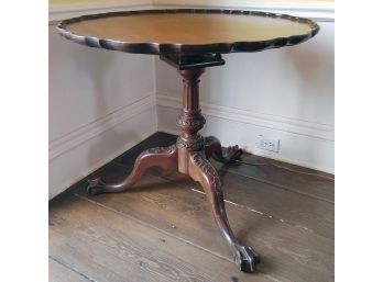 Chippendale Style Mahogany Pie Crust Table