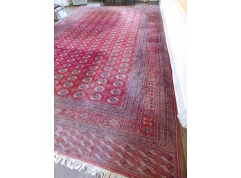 Palace Size Bokara Carpet (13' 3.5' X 20')
