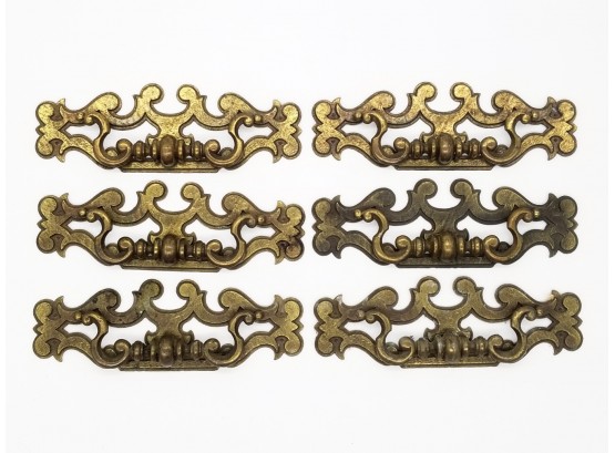 A Set Of Antique Bronze Handles