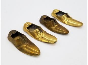 Vintage Brass 'Shoe' Ash Trays