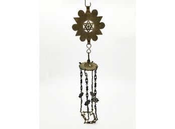 A Vintage Bronze Plant Hanger Or Lantern Holder