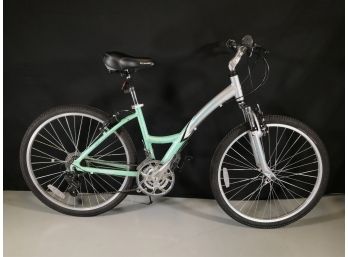 Beautiful Mint Green & Silver COLUMBIA - NORTHWAY 21 Speed Mountain Bike - Very Nice Bike - GREAT LOOKING !