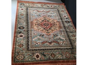 Beautiful Vintage Oriental STYLE Rug  - RALPH LAUREN LOOK - Made To Look Like A Time Worn Antique Piece