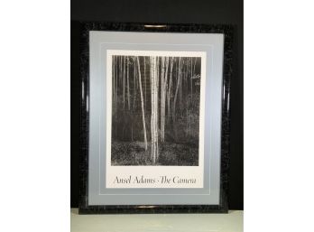 Fabulous Very Large ANSEL ADAMS - Framed Poster - THE CAMERA - Beautiful Frame - Well Done !