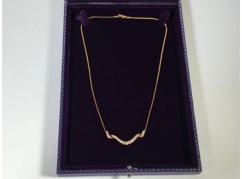 Absolutely Stunning 18kt Gold & Diamond McTEIGUE & McCLELLAND Necklace - Appraised At $5,000 MANY Years Ago