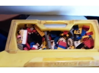 Vintage Legos In Erector Set Box