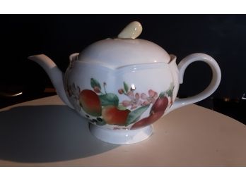 Beautiful Flowered Lenox Teapot