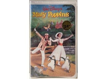 Disney Mary Poppins Black Diamond VCR Movie