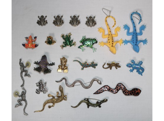 Costume Jewelry - Frogs And Amphibians