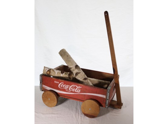 Recycled Coca Cola Crate Wagon