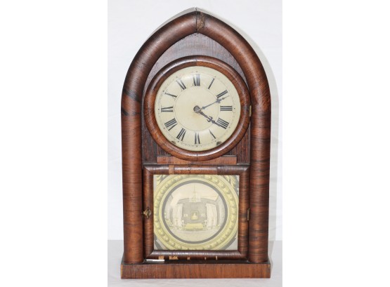 Late 19th C. Daniel Pratt & Sons Clock