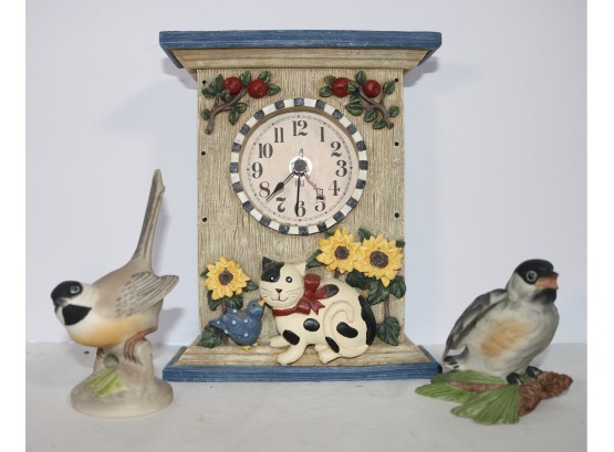 Clock And Birds, Including Boehm
