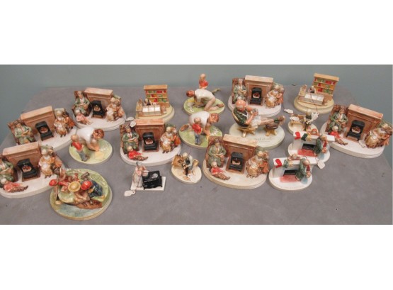 Lot Of 19 Sebastian Miniatures - New Old Stock