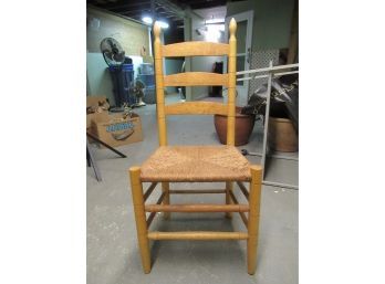 Ladder Back Chair Rush Seat