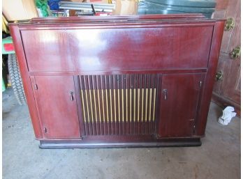 Vintage Norelco Stereo Cabinet