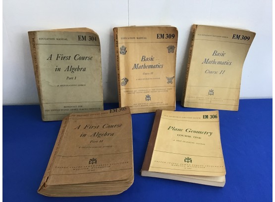 Early Math Book Lot
