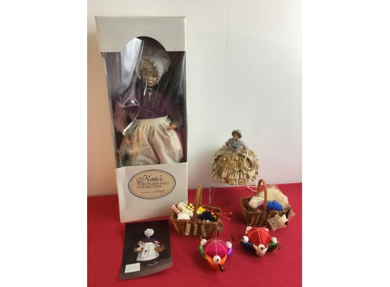 Kate's Porcelain Doll Collection Lot