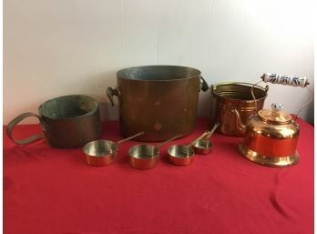 Copper Pot Lot