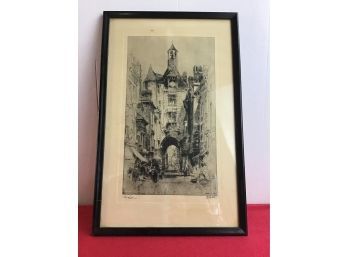 Tower Of Time Ambrose, France Print